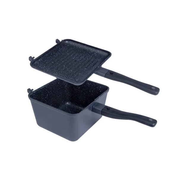 Ridgemonkey Connect Deep Pan & Griddle XL Granite Edition