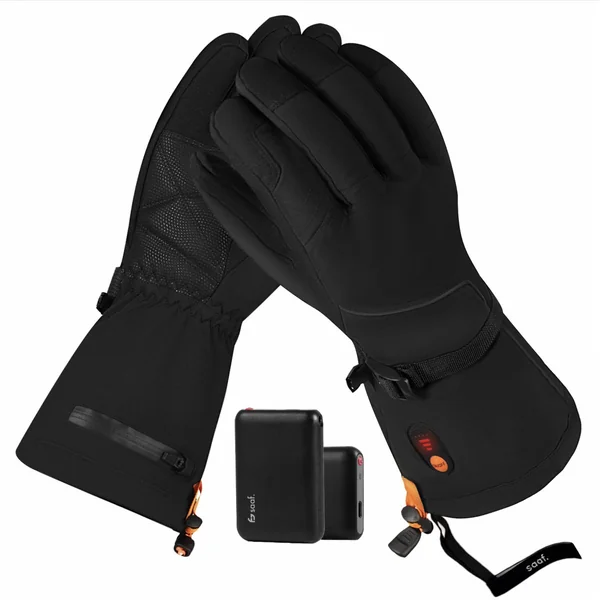 Saaf Guantes Calefactados Premium Negros M