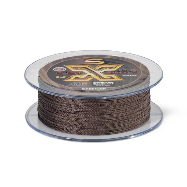 Saenger PX-5 Fast Sinking Braid 200m 0.25mm (18.2kg)