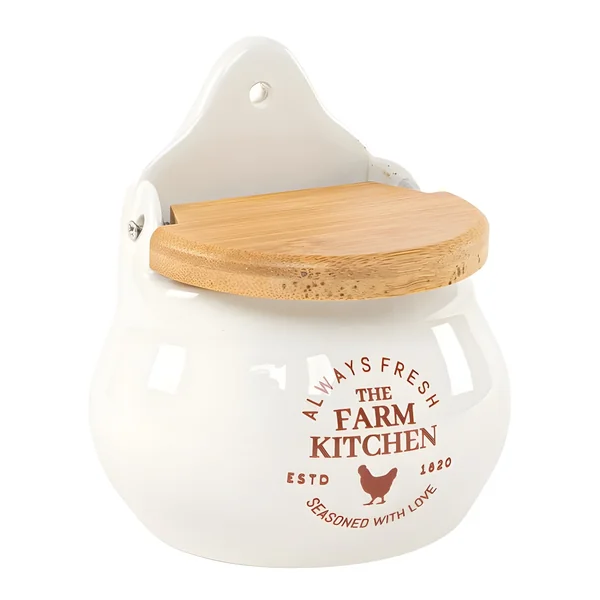 Salero Farm House con tapa
