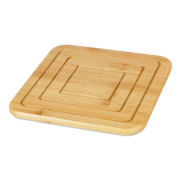 Salvamantel de 19 cm de bambú cuadrado