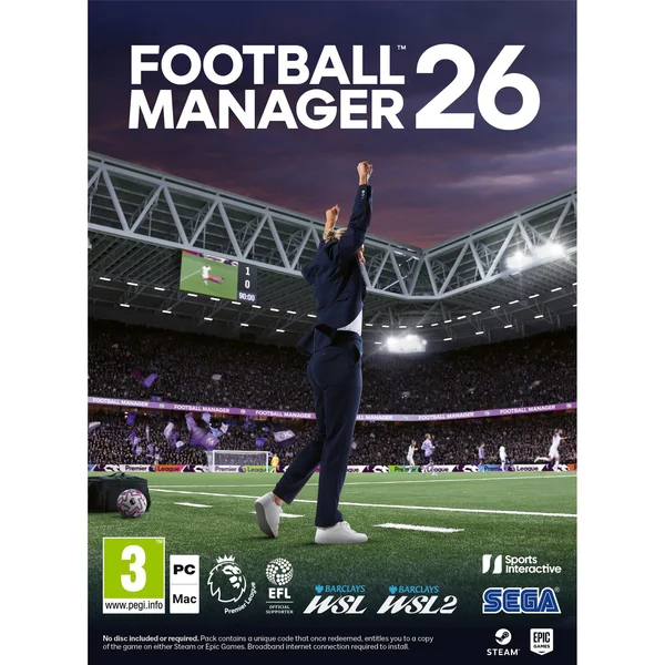SEGA PLAION Football Manager 26