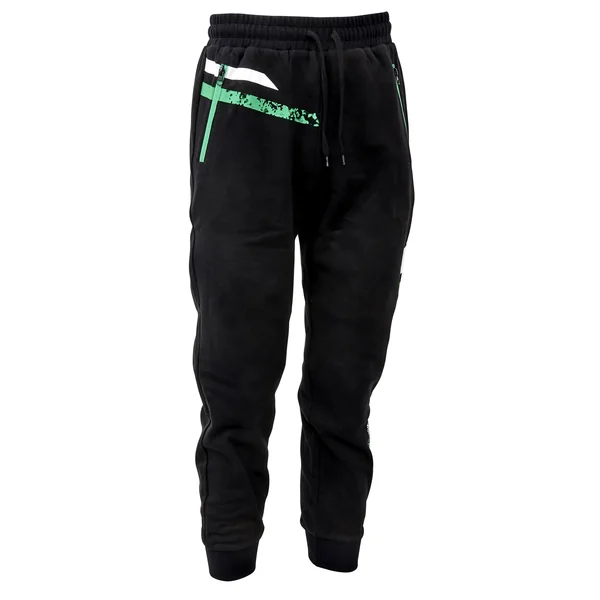Sensas Stripes Black Joggers Pantalón de Pesca L