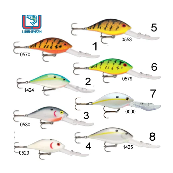 Señuelo Luhr Jensen Hot Lips Express 8cm