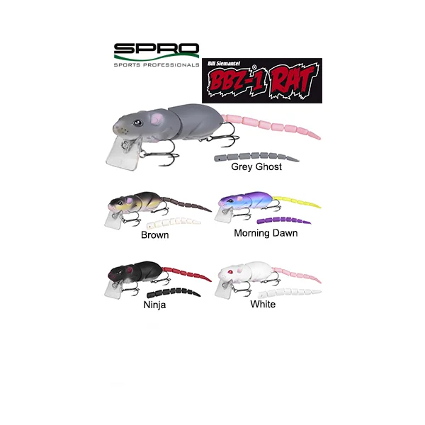 Señuelo Rata Spro BBZ-1 Rat 50