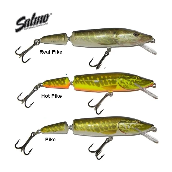 Señuelo Salmo Pike Jointed 130 Floating