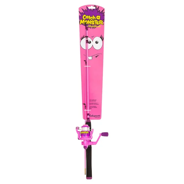 Shakespeare Catch A Monster Kids Spin Combo Rosa
