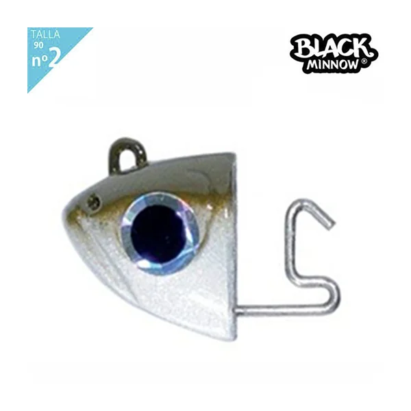 Shore Jighead Fiiish Black Minnow Talla 2 - 5g