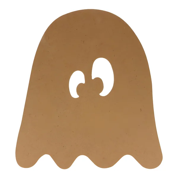 Silueta MDF 25 cm | Fantasma ojos