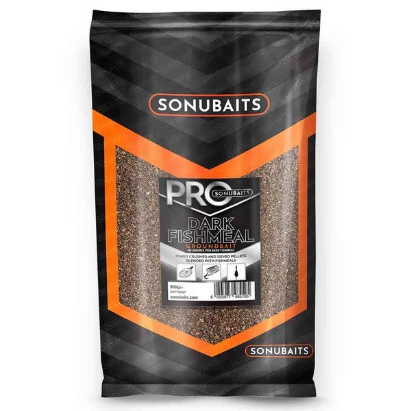 SonuBaits Groundbait Pro Dark Fishmeal (1kg)