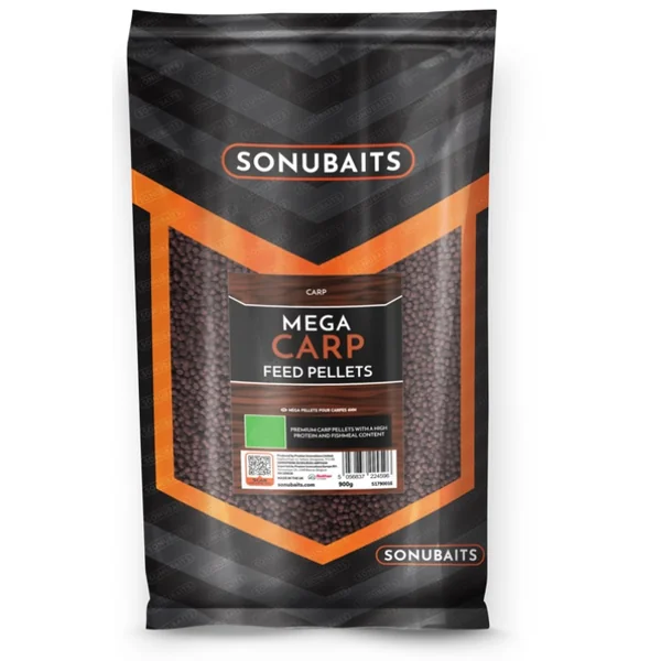 Sonubaits Mega Carp Pellets 6mm 900g