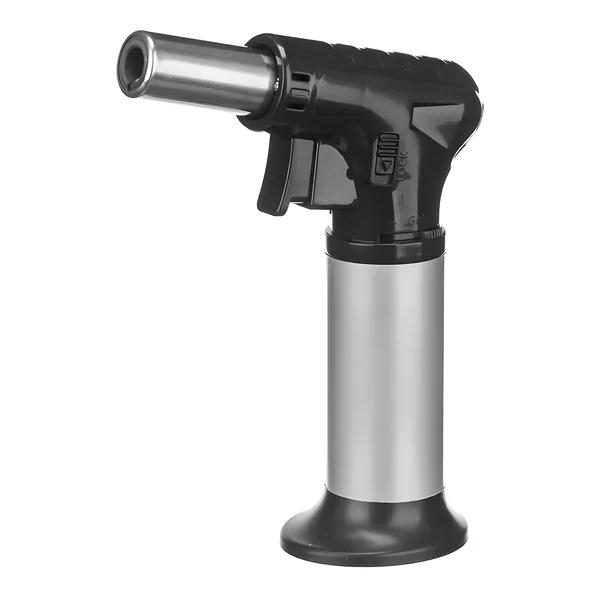 Soplete de 15,4 cm negro y plata
