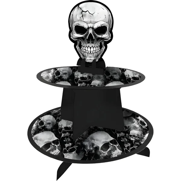 Soporte para cupcakes de Calaveras de 30 x 40 cm