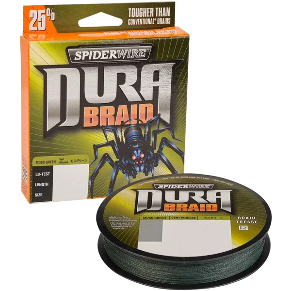 SpiderWire SPW DURABRAID 0.15mm 135m Moss Green