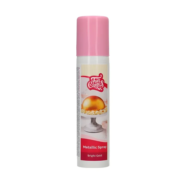 Spray comestible efecto metalizado de 100 ml - FunCakes - Imagen 5