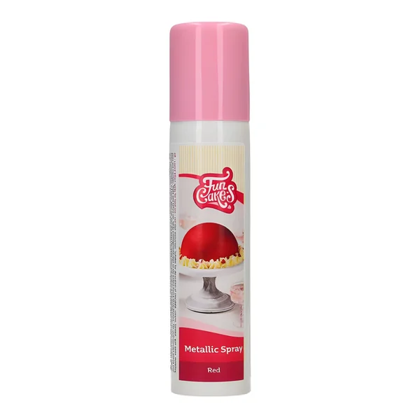 Spray comestible efecto metalizado de 100 ml - FunCakes - Imagen 6
