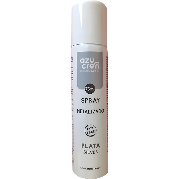 Spray comestible metálico de 75 cm - Azucren - 1 unidad