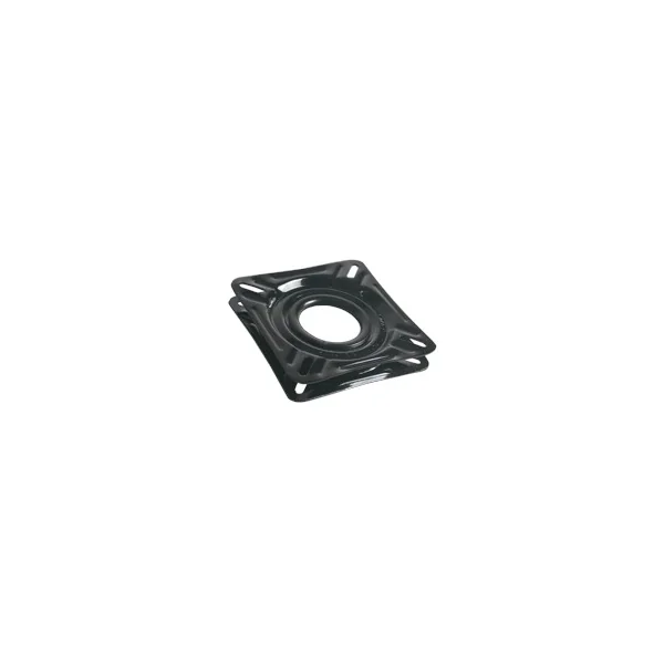 Springfield Plataforma Giratoria de Acero Lacado (Sin Bloqueo) - Negro