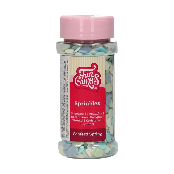 Sprinkles de confetti primavera de 60 gr - FunCakes - Imagen 2