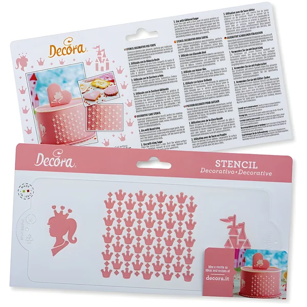 Stencil de Princesas de 10 x 25 cm - Decora - Imagen 4