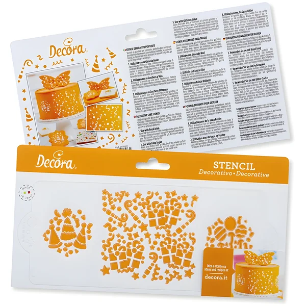 Stencil Party de 25 x 10 cm - Decora - Imagen 3