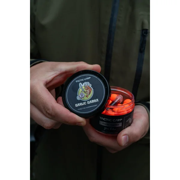 Tactic Carp 15mm Garlic Gamba Pop Up (150ml)