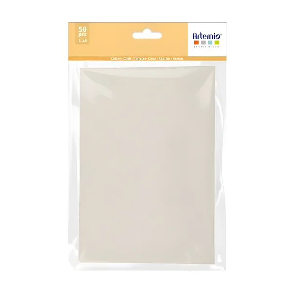 Tarjetas A5 180gr 50uds