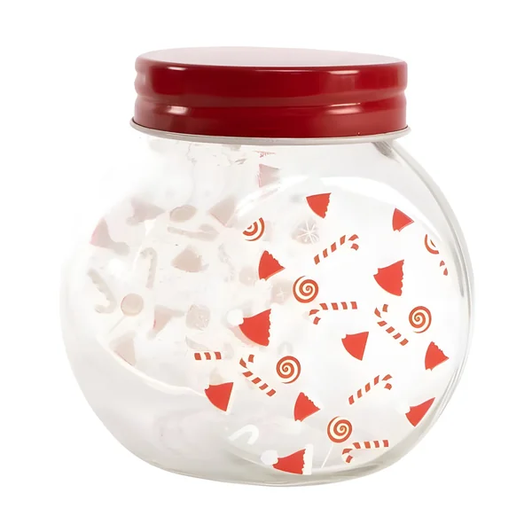 Tarro de 0,2 L para dulces de Navidad