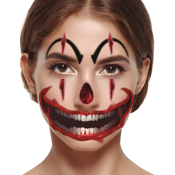 Tatuajes temporales de Payaso