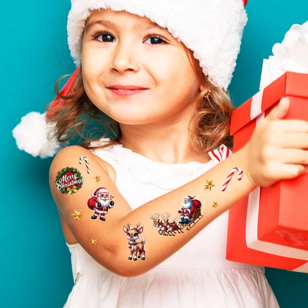 Tatuajes temporales navideños - Imagen 2