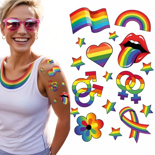 Tatuajes temporales Orgullo