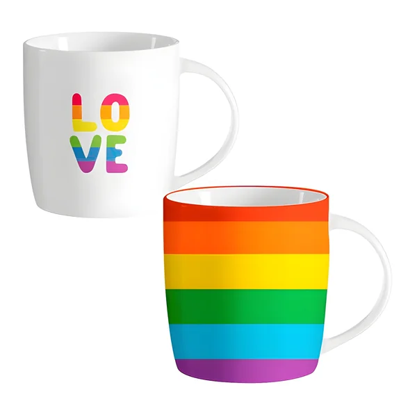 Taza de 350 ml Arcoíris - 1 unidad