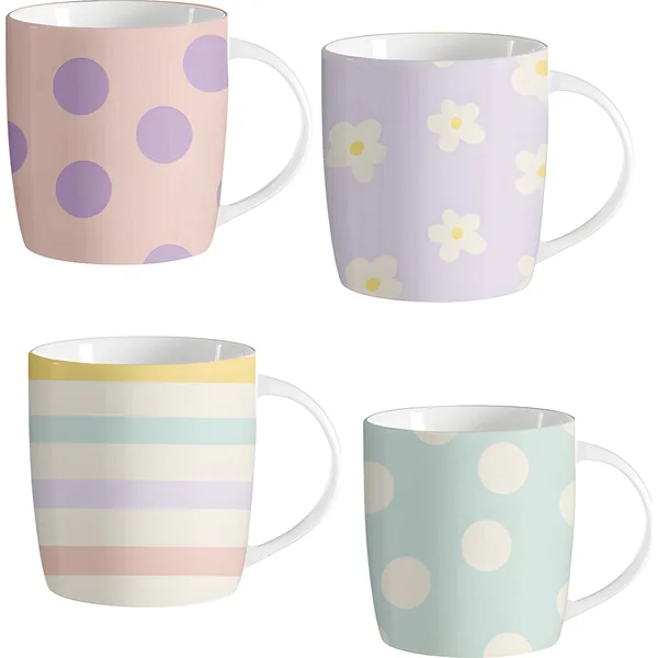 Taza de 350 ml Basics Pastel - 1 unidad