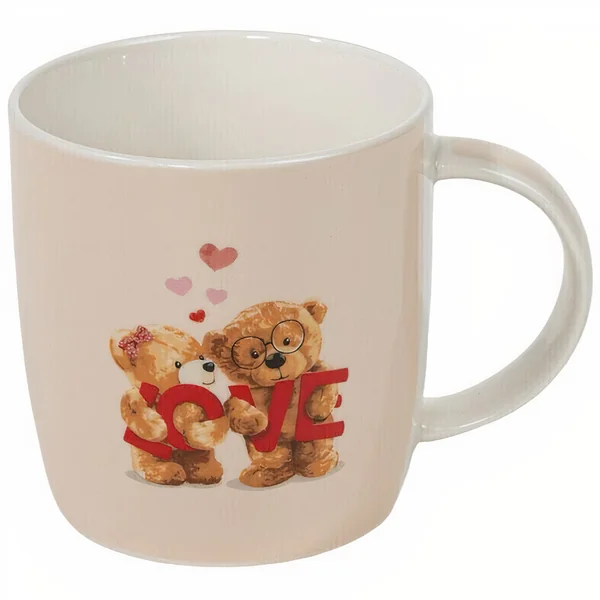 Taza de 355 ml de osos amorosos