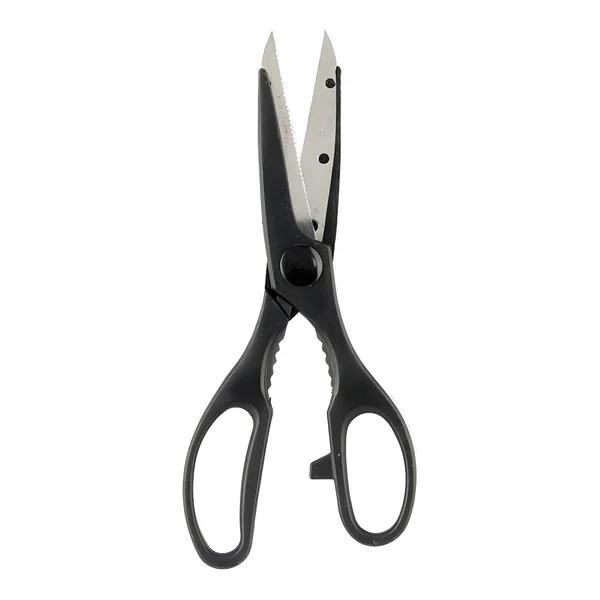 Tijeras de cocina de 21 cm negras