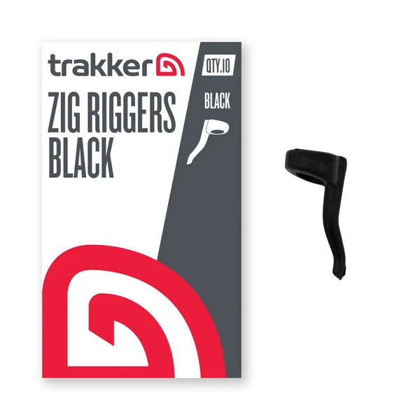 Trakker Zig Riggers Black (10 piezas)