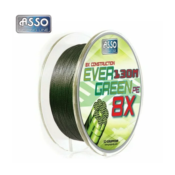 Trenzado Asso Ever Green PE 8X