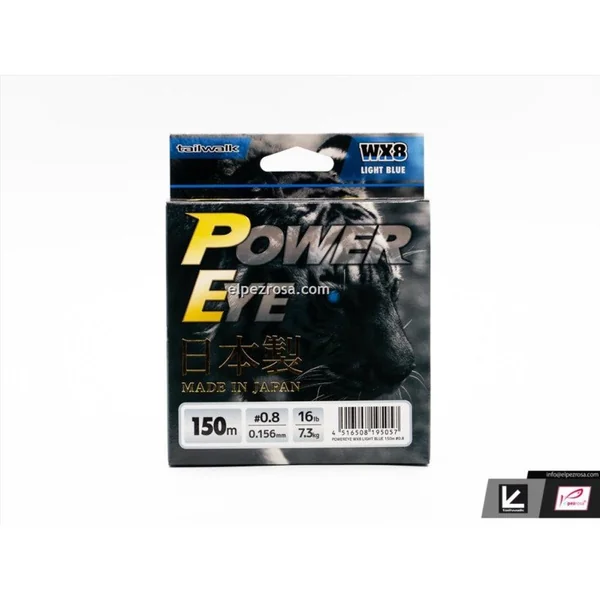 Trenzado Power Eye Light Blue WX8 150 m