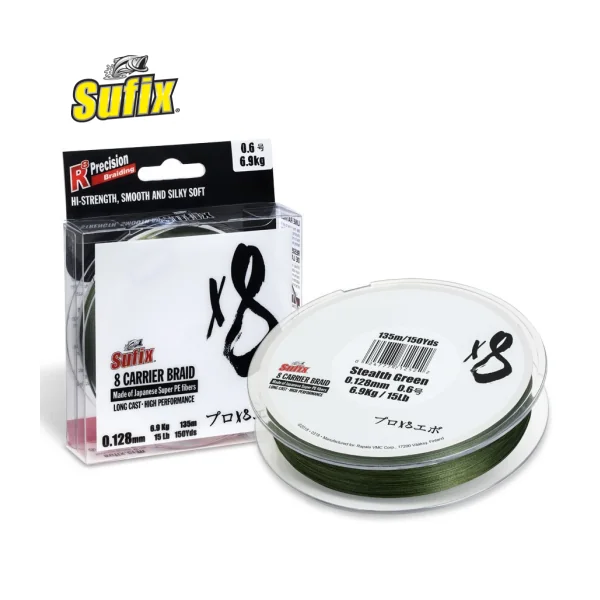 Trenzado Sufix X8 Green