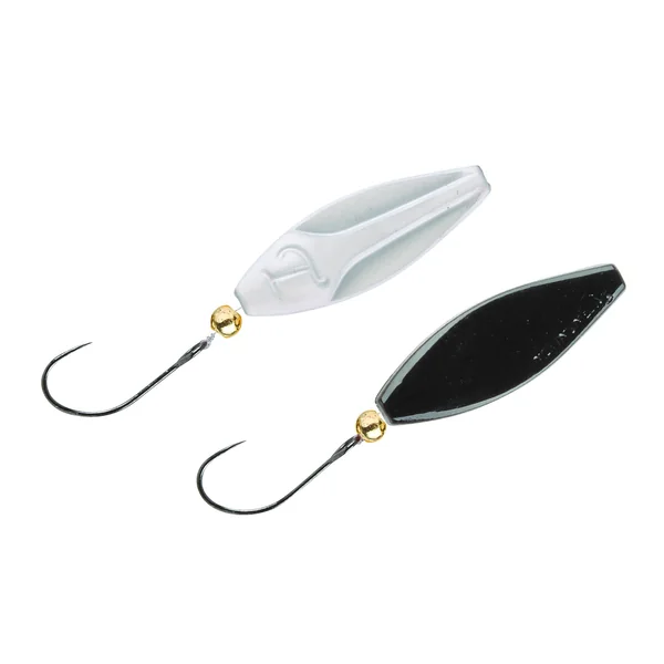 Trout Master Incy Inline Spin Spoon 3gr Black N White