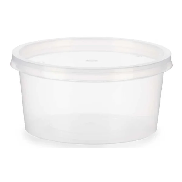 Tupper de 0,5 L redondo con tapa sujeta