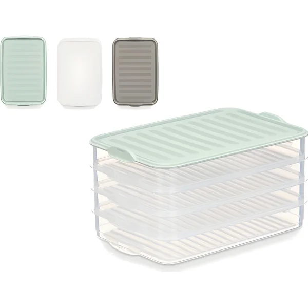 Tupper de 0,75 L con 4 niveles - 1 unidad
