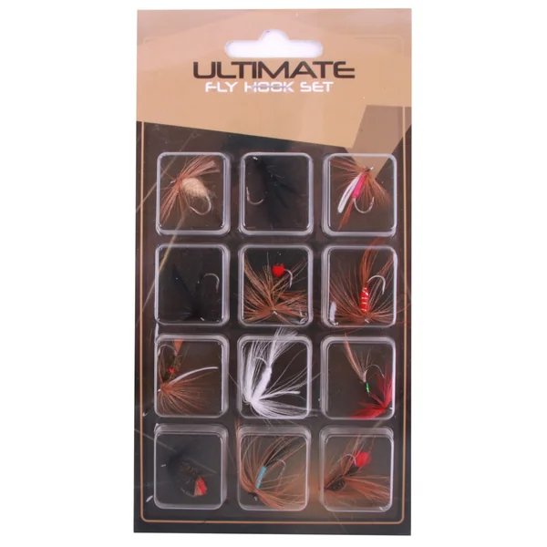 Ultimate Fly Set, 12 moscas artificiales - Imagen 4