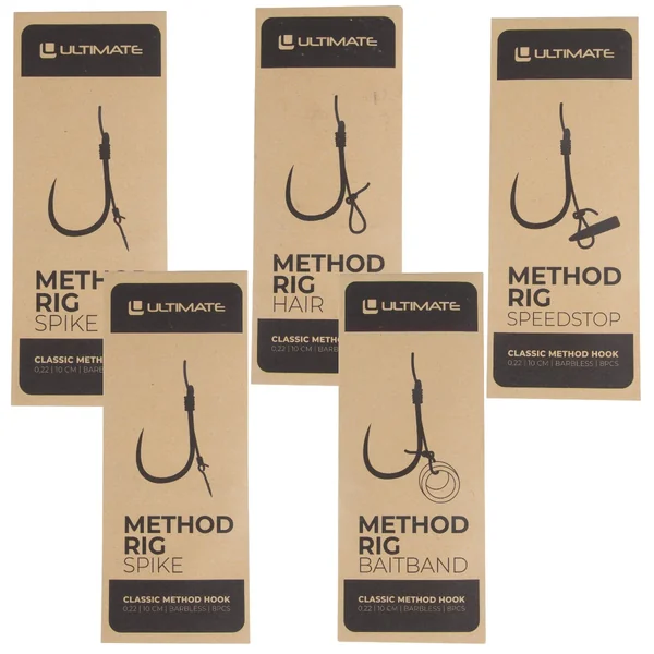 Ultimate Method Feeder Barbless Rig Pack (40pcs) - Imagen 20