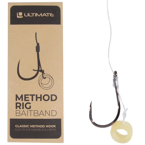 Ultimate Method Feeder Barbless Rig Pack (40pcs) - Imagen 5