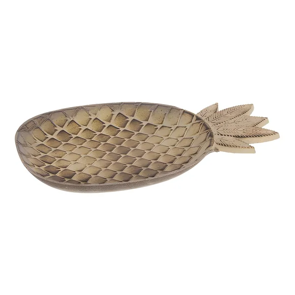 Vaciabolsillos piña natural de 30 x 19 cm - DCasa