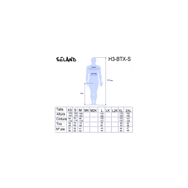 Vadeador Seland H3-BTX-S