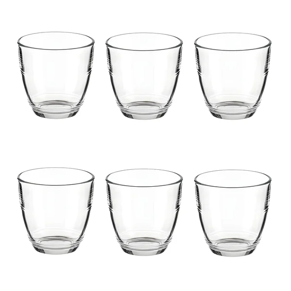 Vaso de 150 ml cortado - 6 unidades