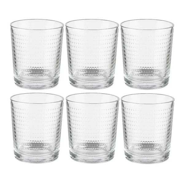 Vaso de 265 ml puntos nilo - 6 unidades