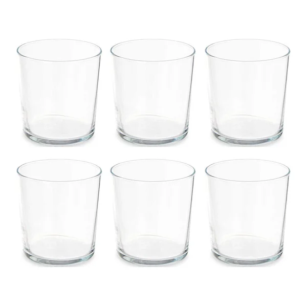Vaso de 370 ml recto para agua - 6 unidades